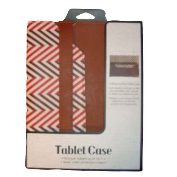 Leather Tablet Case Fits Up To 10.1" - Picture 4 of 4